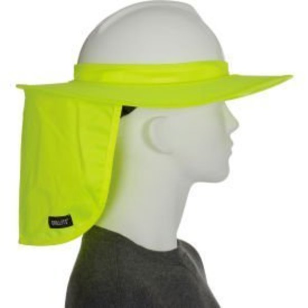 Ergodyne Ergodyne® Chill-Its® 6660 Hard Hat Brim with Shade, Lime, One Size 12640